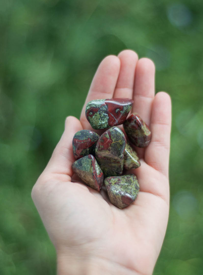 Tumbled Dragon Blood Jasper