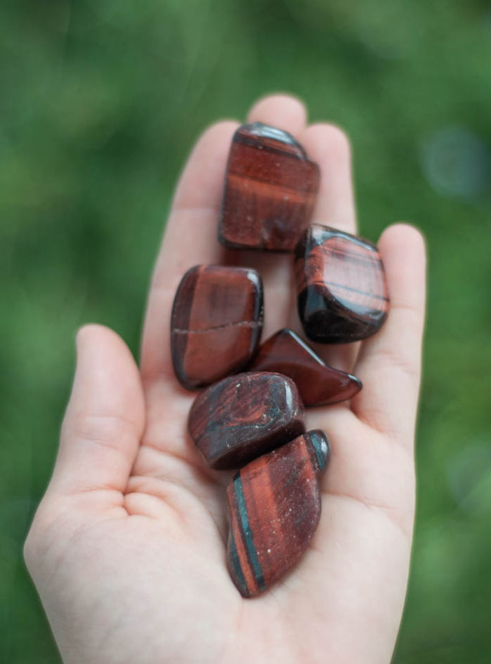 Tumbled Red Tiger Eye