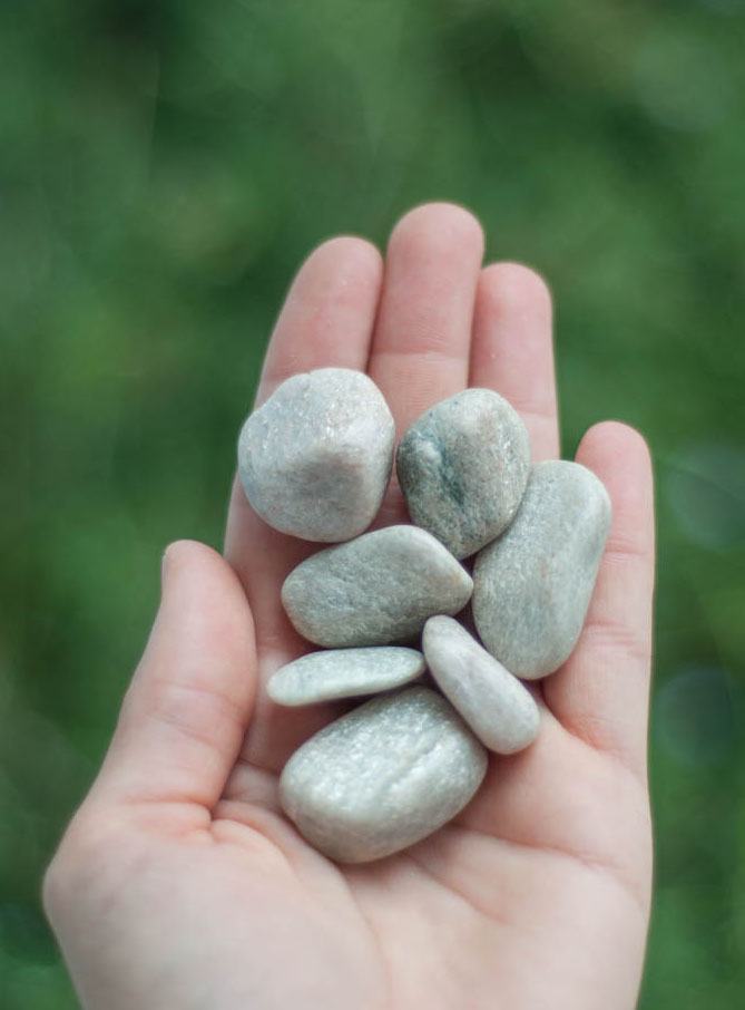 Tumbled White Aventurine