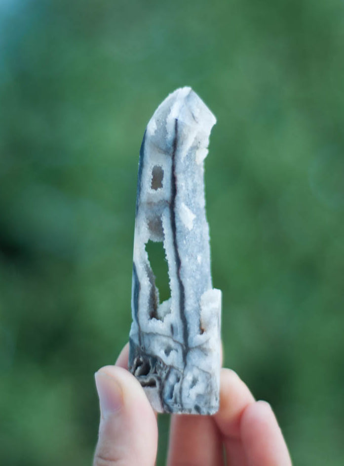 Sphalerite Druzy Tower - medium