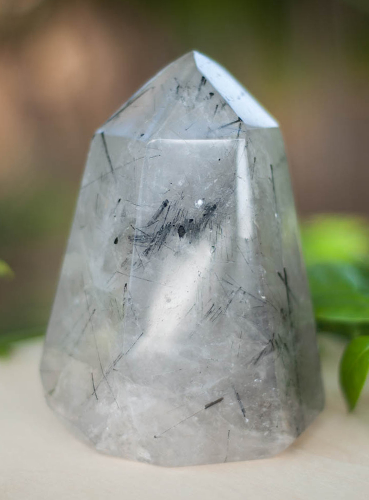 Tourmalinated Quartz Tower XL