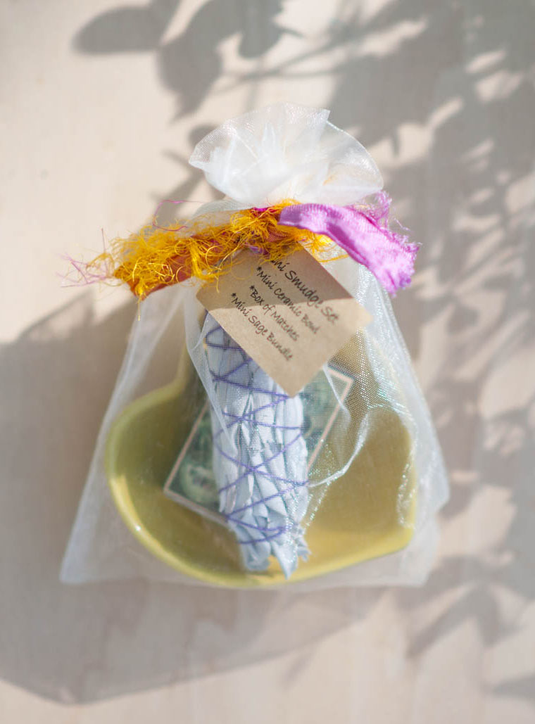 Solar Plexus Chakra Mini Smudging Set
