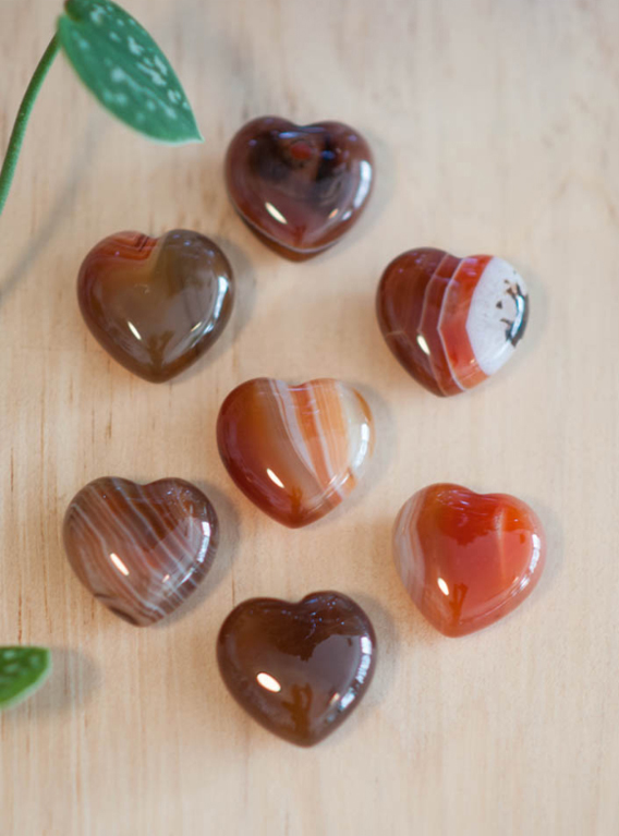 Carnelian Heart small