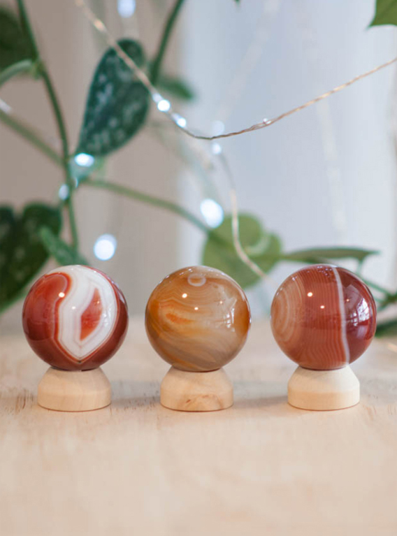 Carnelian Sphere small