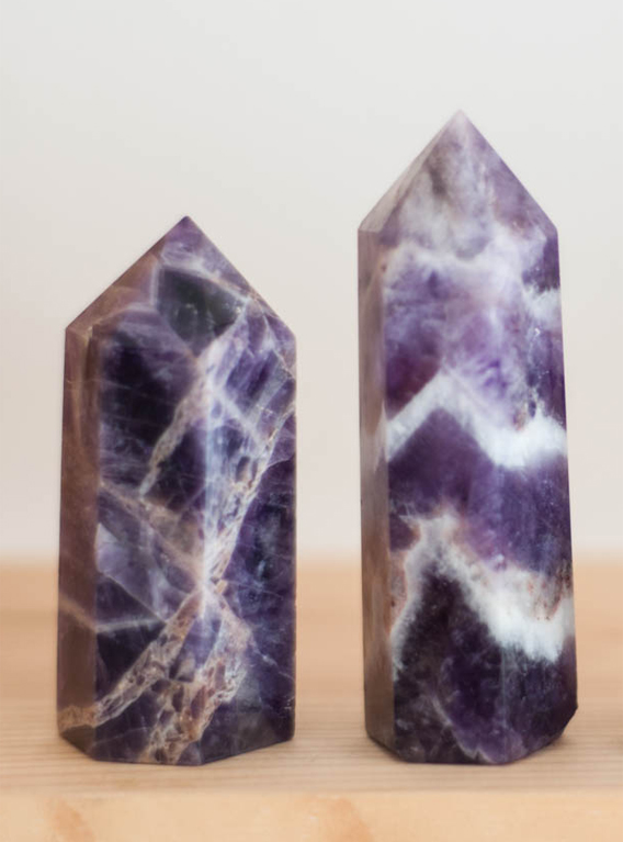 Chevron Amethyst Generator Medium