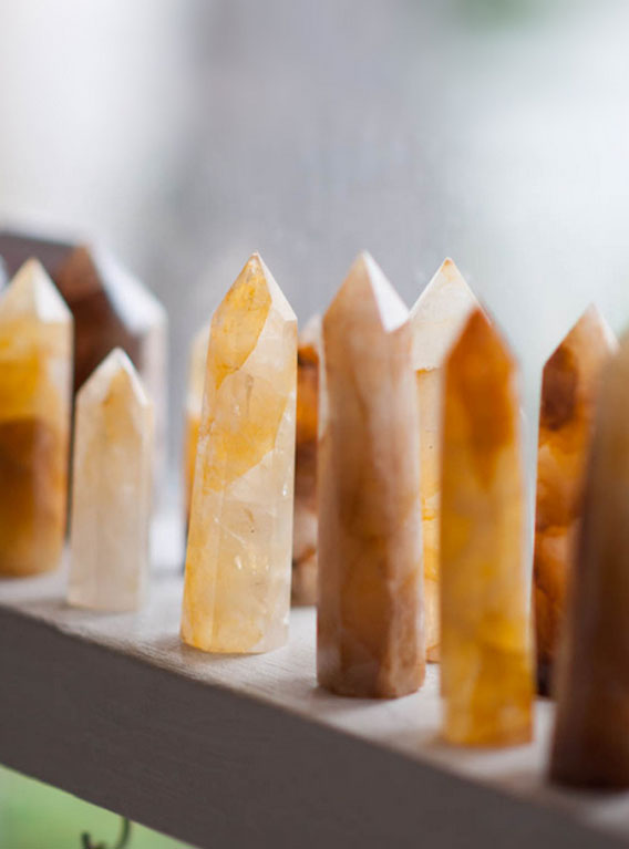 Golden Healer Quartz Tower