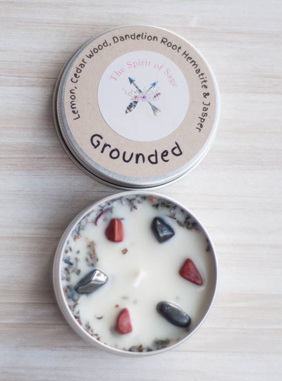 Grounded Handmade Travel Candle