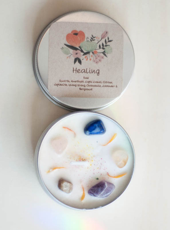 Healing Tin Candle