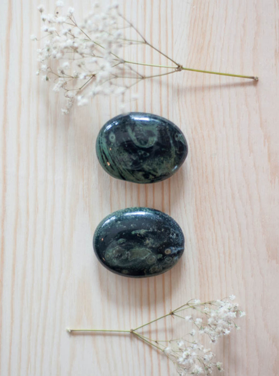 Kambaba Jasper Palm Stone