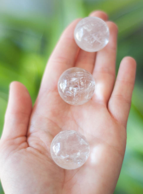 Mini Clear Quartz Sphere