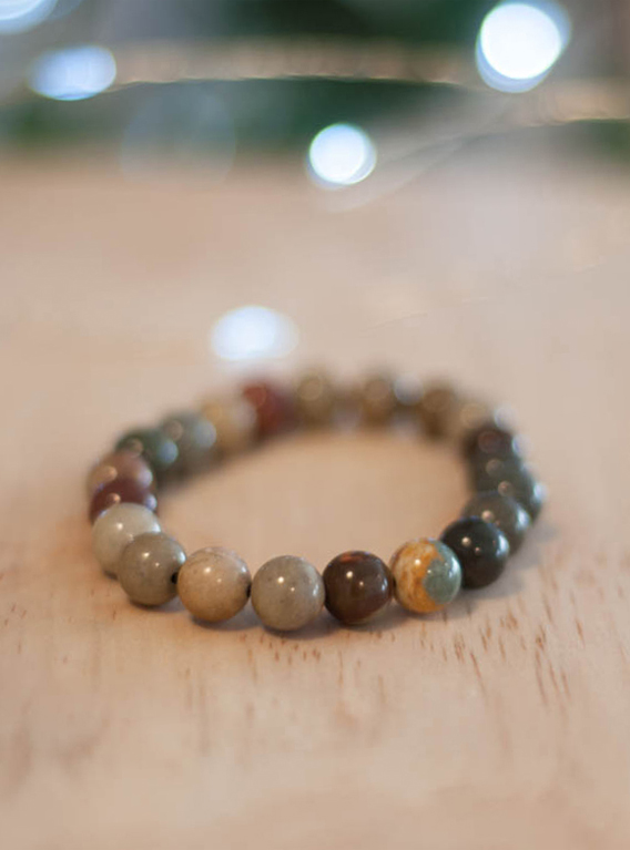 Polychrome Jasper Bracelet