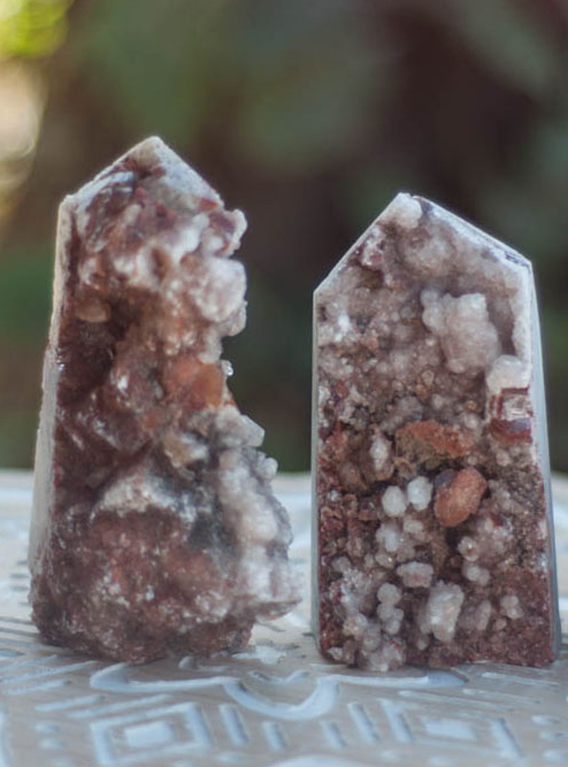 Red Calcite Tower
