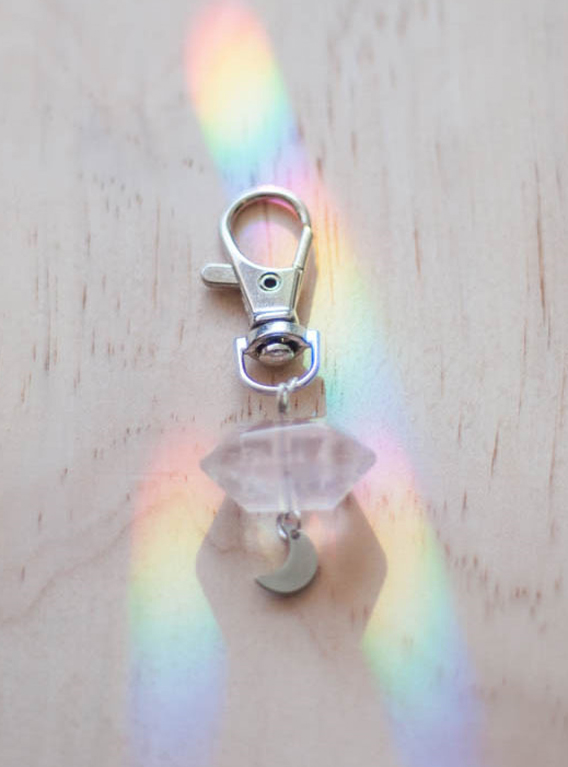 Rose Quartz Charm