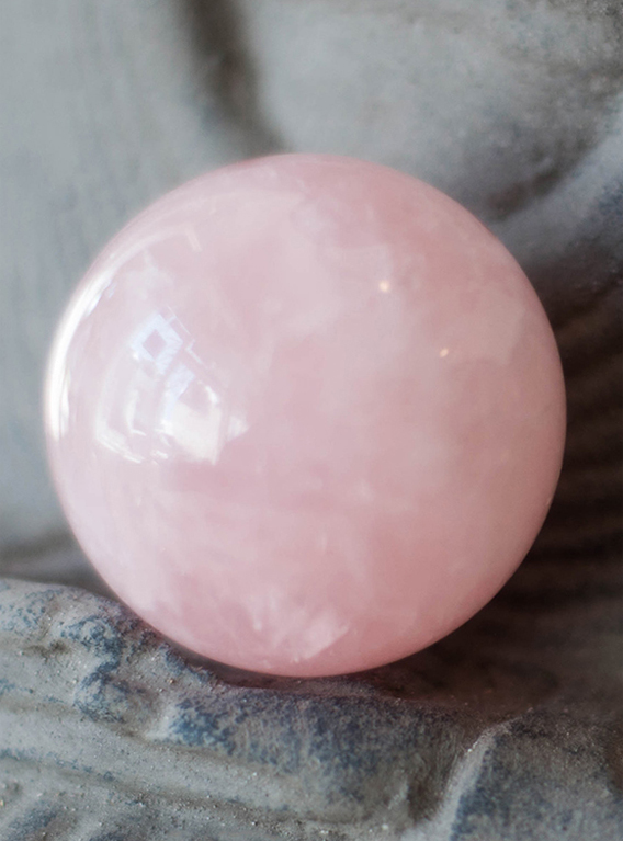 Rose Quartz Sphere 1.25 inch