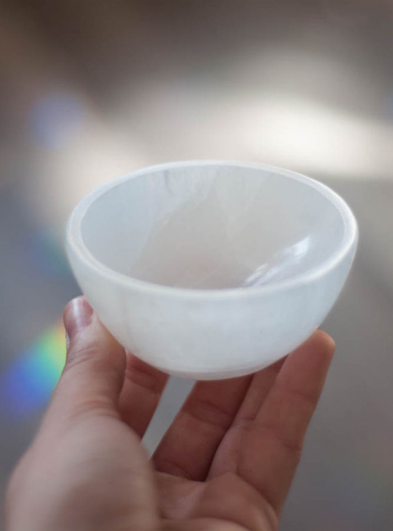 Selenite Bowl - small