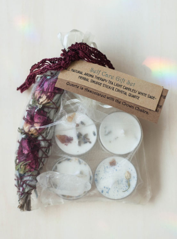 Self Care Gift Set - Clear Quartz