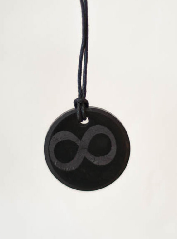Shungite Infinity Pendant