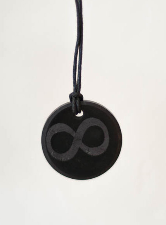 Shungite Infinity Pendant