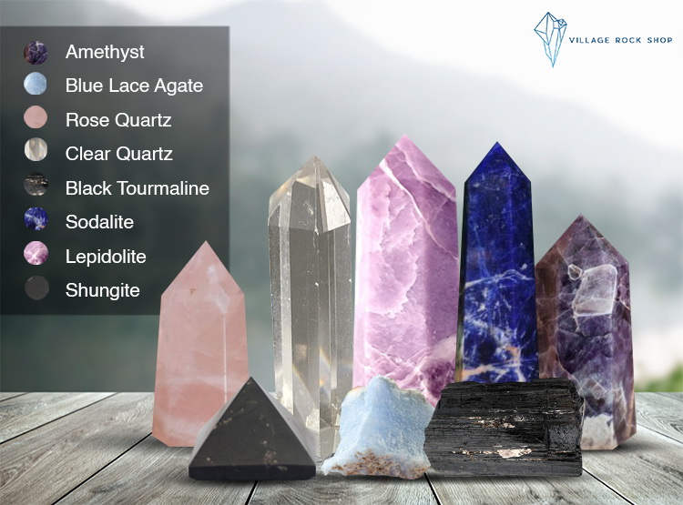 8 Crystals & Stones To Relieve Stress & Anxiety