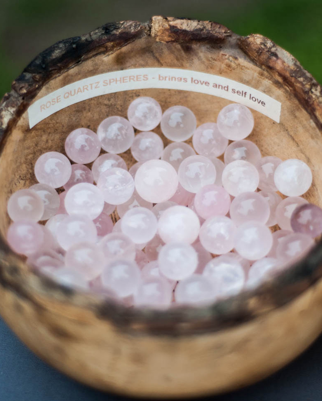 Tiny Rose Quartz Sphere