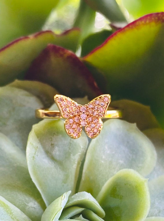 Transformation Butterfly Ring