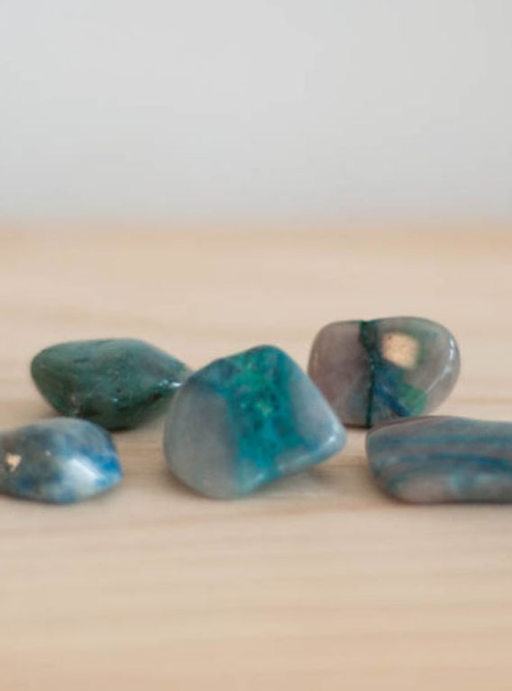 Tumbled Chrysocolla