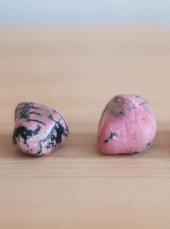 Tumbled Rhodonite