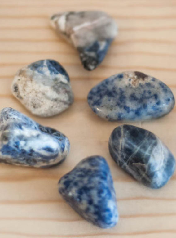 Tumbled Sodalite